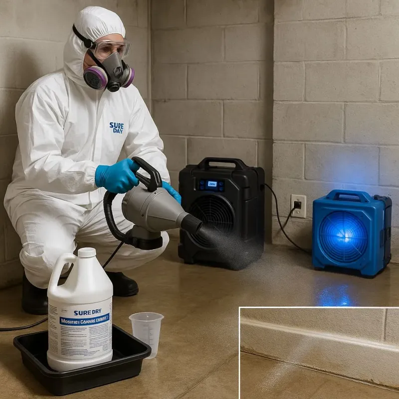 Sanitization and Odor Removal process in Madera County, CA